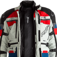 2409 Pro Series Adventure-X CE Mens Textile jacket Ice/Blue/Red/Black
