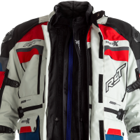 2409 Pro Series Adventure-X CE Mens Textile jacket Ice/Blue/Red/Black