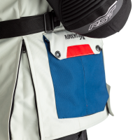 2409 Pro Series Adventure-X CE Mens Textile jacket Ice/Blue/Red/Black