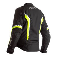 2364 Axis CE Mens Textile jacket Black/Flo Yellow/ White