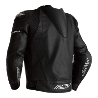 2357 Tractech Evo 4 CE Mens Leather jacket Black/Black,