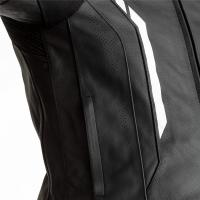 2353 Axis CE Mens Leather jacket Black/Black/White,