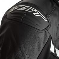 2353 Axis CE Mens Leather jacket Black/Black/White,