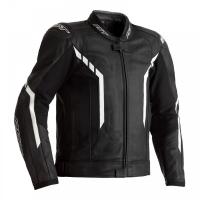 2353 Axis CE Mens Leather jacket Black/Black/White,