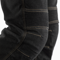 2327 Reinforced Tech Pro CE Short Leg Mens Textile jean Black
