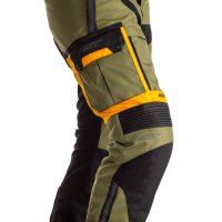 2413 Pro Series Adventure-X CE Mens Textile jean Green/Ochre