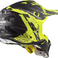 MX470 SUBVERTER CLAW MATT BLACK HI VIS YELLOW