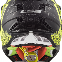 MX470 SUBVERTER CLAW MATT BLACK HI VIS YELLOW