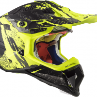 MX470 SUBVERTER CLAW MATT BLACK HI VIS YELLOW