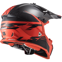 MX437 FAST EVO ROAR MATT BLACK RED