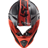 MX437 FAST EVO ROAR MATT BLACK RED