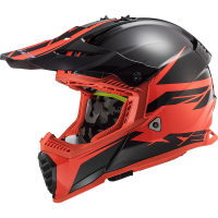 MX437 FAST EVO ROAR MATT BLACK RED