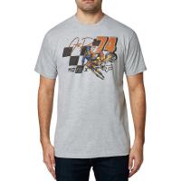 Trackside Ss Tee Light Heather Grey
