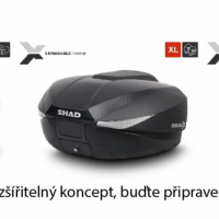 SH59X černý s hliníkovým krytem, rozšiřitelný, 59l