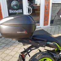 SH48 tmavě šedý, vč. opěrky, karbonového víka a zámku, 48l
