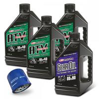 oil change kit - ACCESS AX 650/850/750 (olejový filtr + 3l motor. oleje + 1l oleje do diferenciálu)