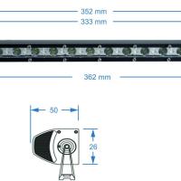 LED LIGHT BAR, 36 W, 33 cm, 810-5636-12