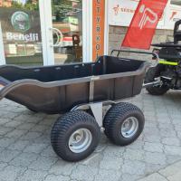 ATV TRAILER GARDEN 680 BLACK, 4 kola