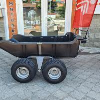 ATV TRAILER GARDEN 680 BLACK, 4 kola