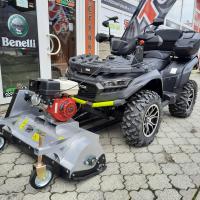 100 cm s motorem Honda GX 270 ke čtyřkolkám / UTV,  stříbrná barva 