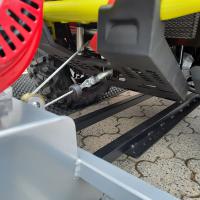 100 cm s motorem Honda GX 270 ke čtyřkolkám / UTV,  stříbrná barva 