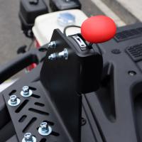 100 cm s motorem Honda GX 270 ke čtyřkolkám / UTV,  stříbrná barva 