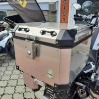 pro motorky Benelli TRK 502 A 502X, včetně plotny, 46l