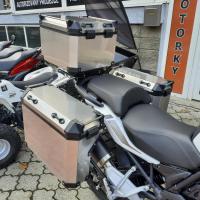 pro motorky Benelli TRK 502 A 502X, včetně plotny, 46l
