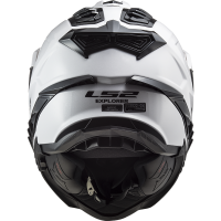 LS2 MX701 EXPLORER SOLID WHITE