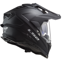 LS2 MX701 EXPLORER SOLID MATT BLACK