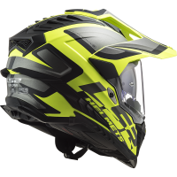 MX701 EXPLORER ALTER MATT BLACK H-V YELLOW