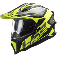 MX701 EXPLORER ALTER MATT BLACK H-V YELLOW