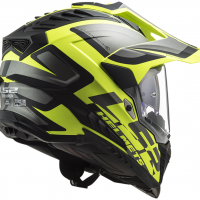 MX701 EXPLORER ALTER MATT BLACK H-V YELLOW