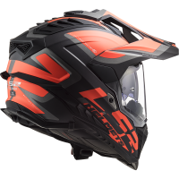 MX701 EXPLORER ALTER MATT BLACK FL.ORANGE