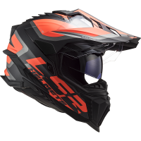 MX701 EXPLORER ALTER MATT BLACK FL.ORANGE