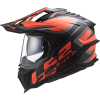 MX701 EXPLORER ALTER MATT BLACK FL.ORANGE