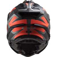 MX701 EXPLORER ALTER MATT BLACK FL.ORANGE