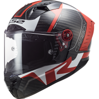 FF805 THUNDER C RACING1 GL.RED WHITE  + Tmavé plexi ZDARMA + Taška na helmu ZDARMA