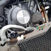 pro motocykly Benelli TRK 502, stříbrný