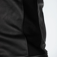 Fusion Airbag CE Mens Leather Jacket Vintage Black