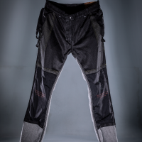 2614 Kevlar® Tapered-Fit CE Mens Textile Jean Black 