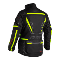 2562 Pro Series Paragon 6 CE Mens Textile Jacket Black / Flo Yellow