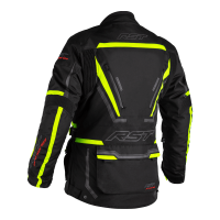 2562 Pro Series Paragon 6 CE Mens Textile Jacket Black / Flo Yellow