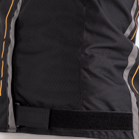 S-1 CE Mens Textile Jacket Black / Grey / Neon Orange
