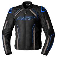 2559 S-1 CE Mens Textile Jacket Black / White / Blue