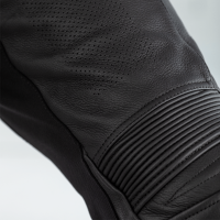2533 Sabre CE Mens Leather Jean Black / Black