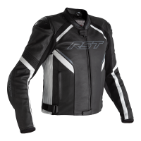 2530 Sabre CE Mens Leather Jacket Black / Black / White