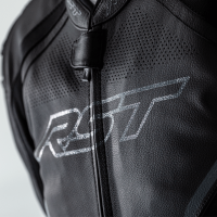 2529 Sabre Airbag CE Mens Leather Jacket Black / Black / Black