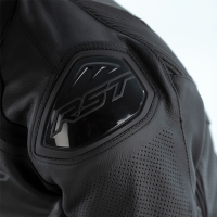 2529 Sabre Airbag CE Mens Leather Jacket Black / Black / Black