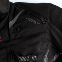 2561 Pro Series Paragon 6 Airbag CE Mens Textile Jacket Black